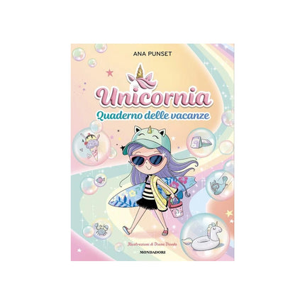 Copertina libro UNICORNIA. QUADERNO DELLE VACANZE