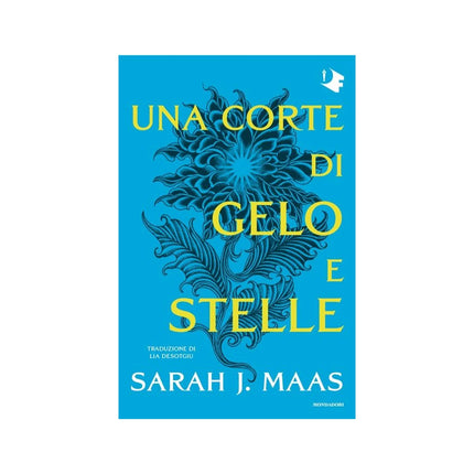 Copertina libro UNA CORTE DI GELO E STELLE