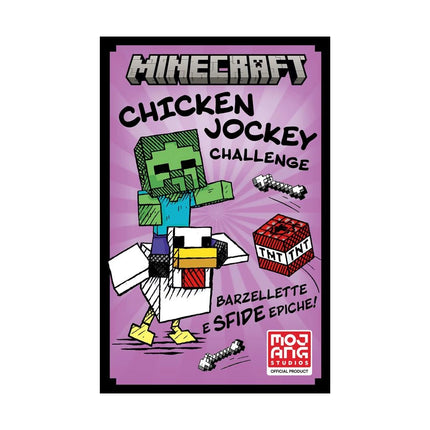 Copertina libro MINECRAFT. CHICKEN JOCKEY CHALLENGE