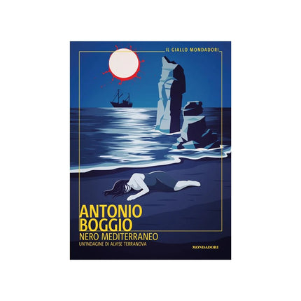 Copertina libro NERO MEDITERRANEO
