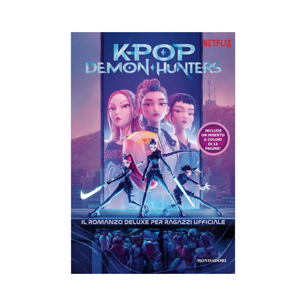 Copertina libro KPOP DEMON HUNTERS. IL ROMANZO DELUXE PE