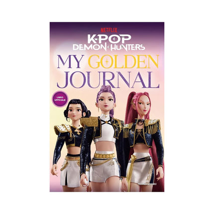 Copertina libro KPOP DEMON HUNTERS. MY GOLDEN JOURNAL. L