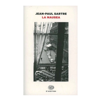 Copertina libro LA NAUSEA