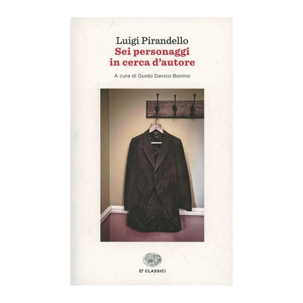 Copertina libro SEI PERSONAGGI IN CERCA D'AUTORE