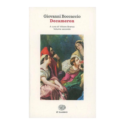 Copertina libro DECAMERON