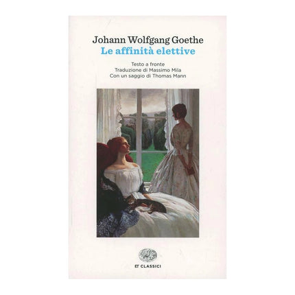 Copertina libro LE AFFINITÀ ELETTIVE