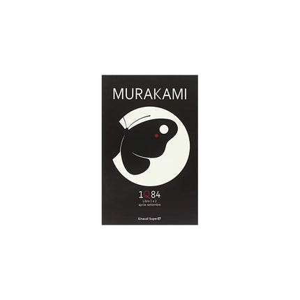Copertina libro 1Q84. LIBRO 1 E 2. APRILE-SETTEMBRE