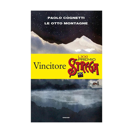 Copertina libro LE OTTO MONTAGNE