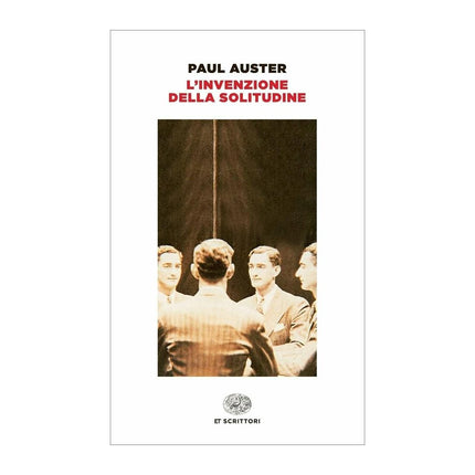 Copertina libro L'INVENZIONE DELLA SOLITUDINE