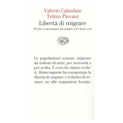 Copertina libro LIBERTÀ DI MIGRARE. PERCHÈ CI SPOSTIAMO