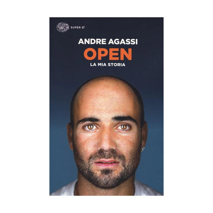 Copertina libro OPEN. LA MIA STORIA