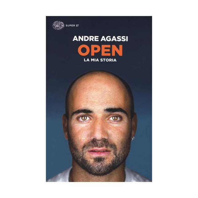 Copertina libro OPEN. LA MIA STORIA