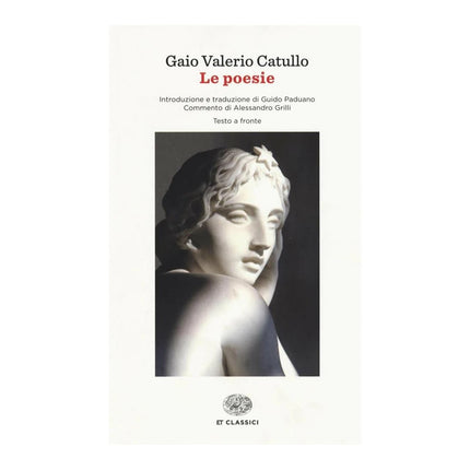 Copertina libro LE POESIE. TESTO LATINO A FRONTE