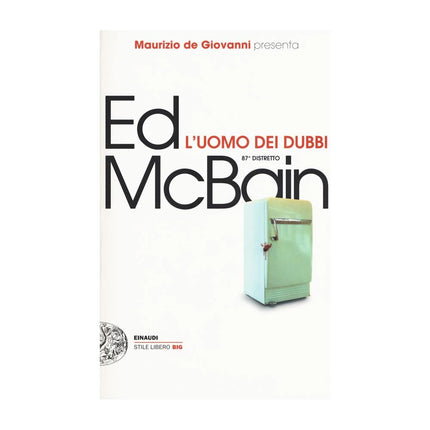 Copertina libro L'UOMO DEI DUBBI. 87° DISTRETTO