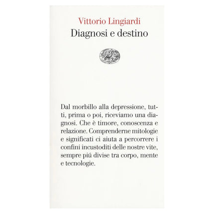 Copertina libro DIAGNOSI E DESTINO