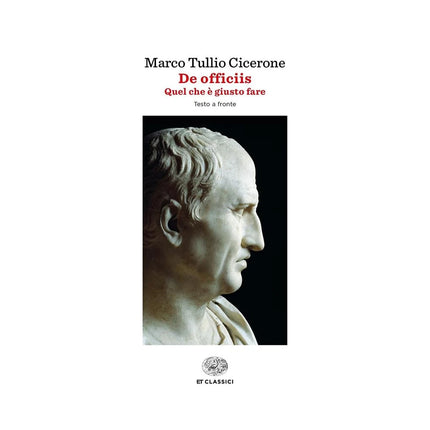 Copertina libro DE OFFICIIS. QUEL CHE È GIUSTO FARE. TES