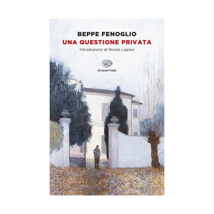 Copertina libro UNA QUESTIONE PRIVATA