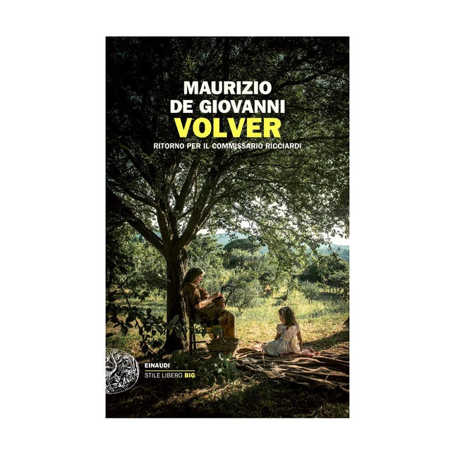 Copertina libro VOLVER. RITORNO PER IL COMMISSARIO RICCI