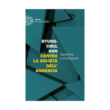 Copertina libro CONTRO LA SOCIETÀ DELL'ANGOSCIA. SPERANZ
