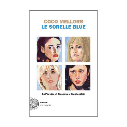 Copertina libro LE SORELLE BLUE