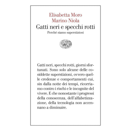 Copertina libro GATTI NERI E SPECCHI ROTTI. PERCHÉ SIAMO