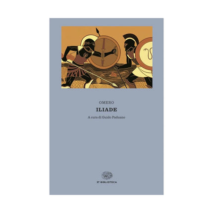 Copertina libro ILIADE. TESTO GRECO A FRONTE