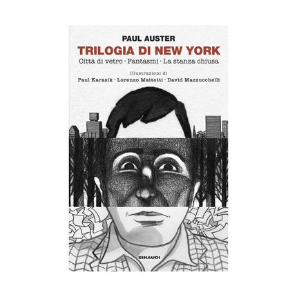 Copertina libro TRILOGIA DI NEW YORK: CITTÀ DI VETRO-FAN