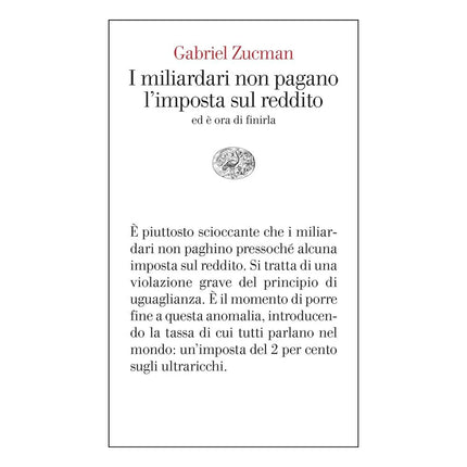 Copertina libro I MILIARDARI NON PAGANO L'IMPOSTA SUL RE