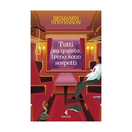 Copertina libro TUTTI SU QUESTO TRENO SONO SOSPETTI