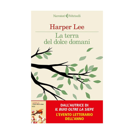 Copertina libro LA TERRA DEL DOLCE DOMANI