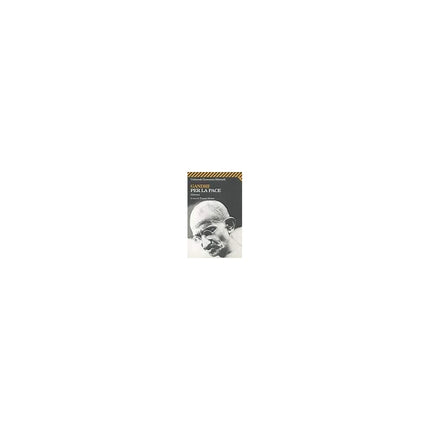 Copertina libro GANDHI PER LA PACE. AFORISMI