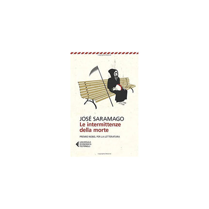 Copertina libro LE INTERMITTENZE DELLA MORTE