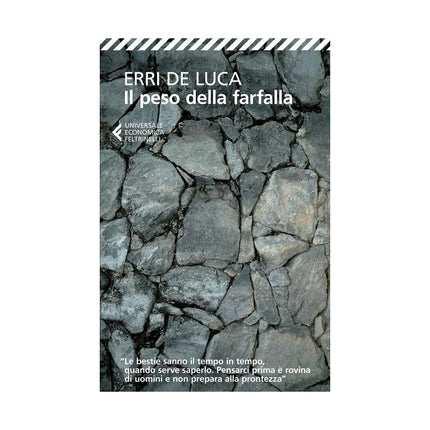 Copertina libro IL PESO DELLA FARFALLA