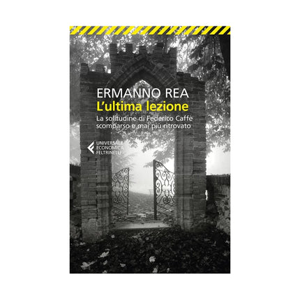 Copertina libro L'ULTIMA LEZIONE. LA SOLITUDINE DI FEDER