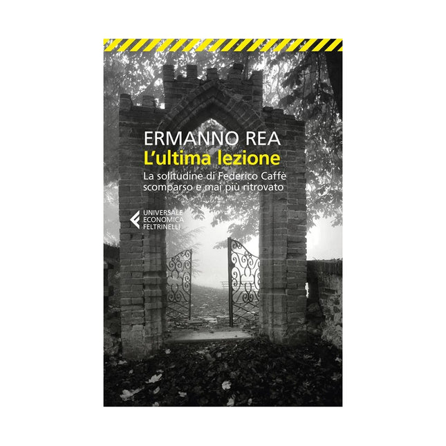 Copertina libro L'ULTIMA LEZIONE. LA SOLITUDINE DI FEDER