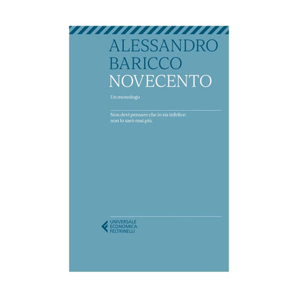 Copertina libro NOVECENTO. UN MONOLOGO