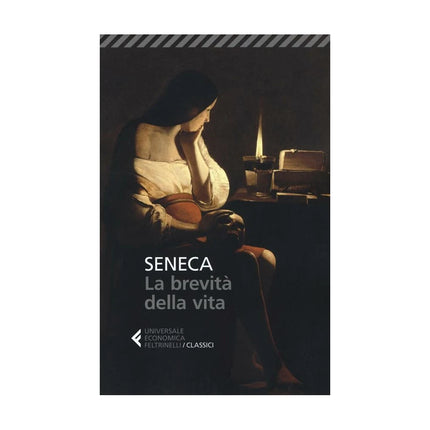Copertina libro LA BREVITÀ DELLA VITA. TESTO LATINO A FR