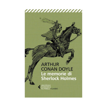 Copertina libro LE MEMORIE DI SHERLOCK HOLMES