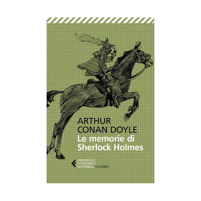 Copertina libro LE MEMORIE DI SHERLOCK HOLMES