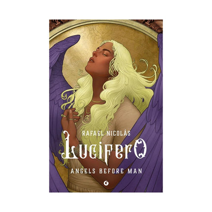 Copertina libro LUCIFERO. ANGELS BEFORE MAN
