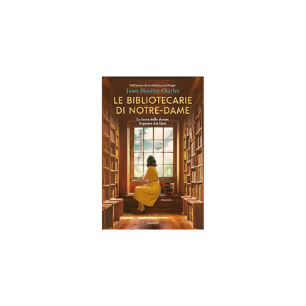 Copertina libro LE BIBLIOTECARIE DI NOTRE-DAME