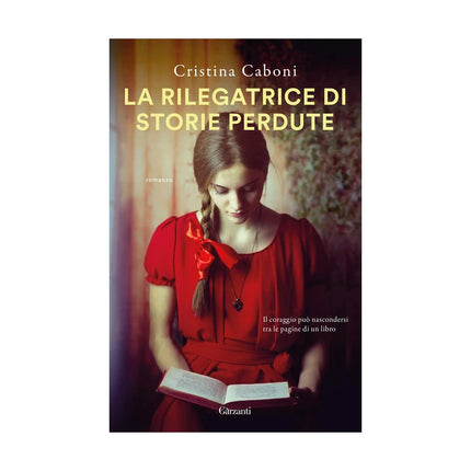 Copertina libro LA RILEGATRICE DI STORIE PERDUTE