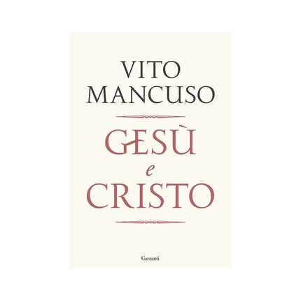 Copertina libro GESÙ E CRISTO