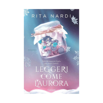 Copertina libro LEGGERI COME L'AURORA