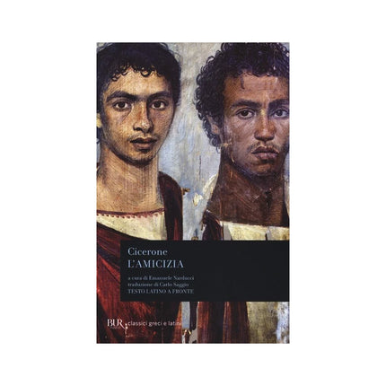 Copertina libro L'AMICIZIA. TESTO LATINO A FRONTE