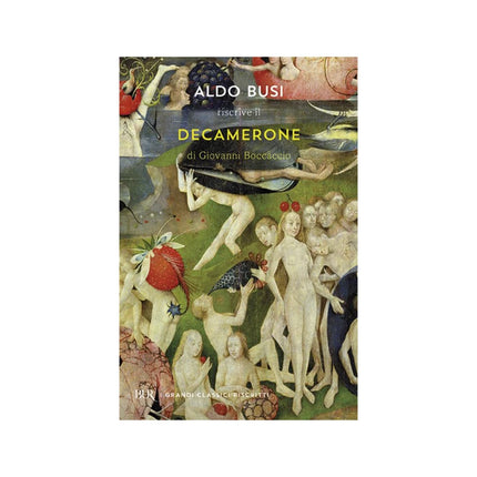 Copertina libro ALDO BUSI RISCRIVE IL «DECAMERONE» DI GI