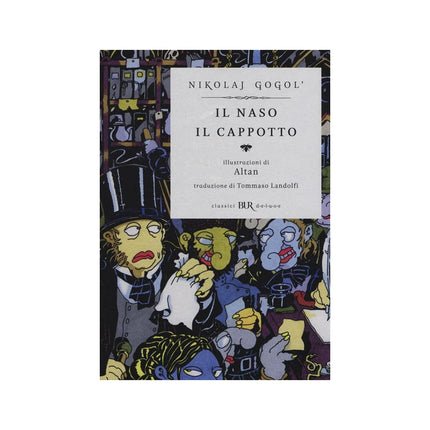 Copertina libro IL NASO-IL CAPPOTTO. EDIZ. ILLUSTRATA