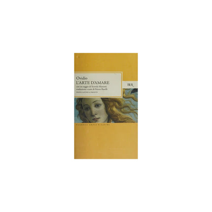 Copertina libro L'ARTE DI AMARE. TESTO LATINO A FRONTE