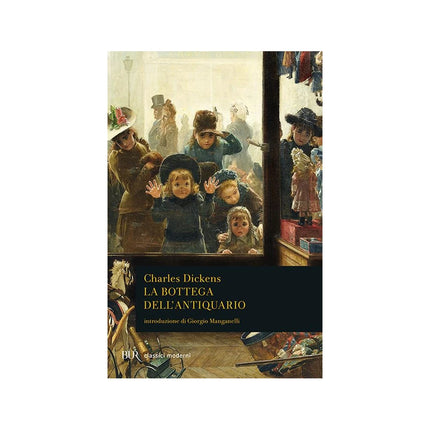 Copertina libro LA BOTTEGA DELL'ANTIQUARIO
