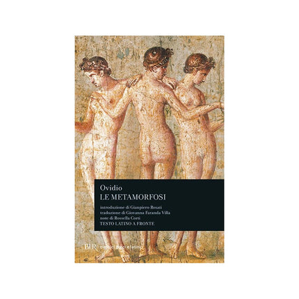 Copertina libro METAMORFOSI. TESTO LATINO A FRONTE